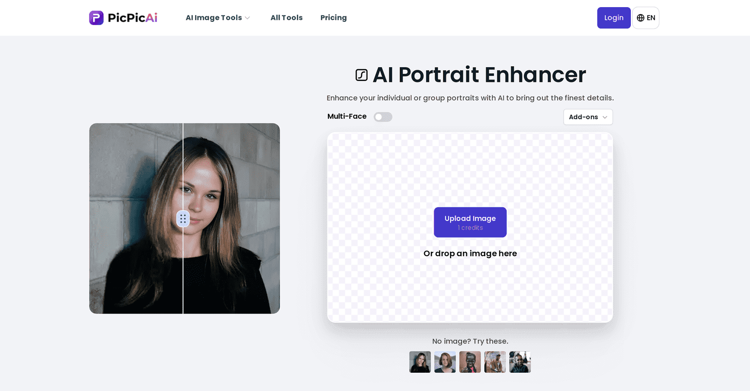 PicPicAI Review – Effortlessly Enhance Your Portraits