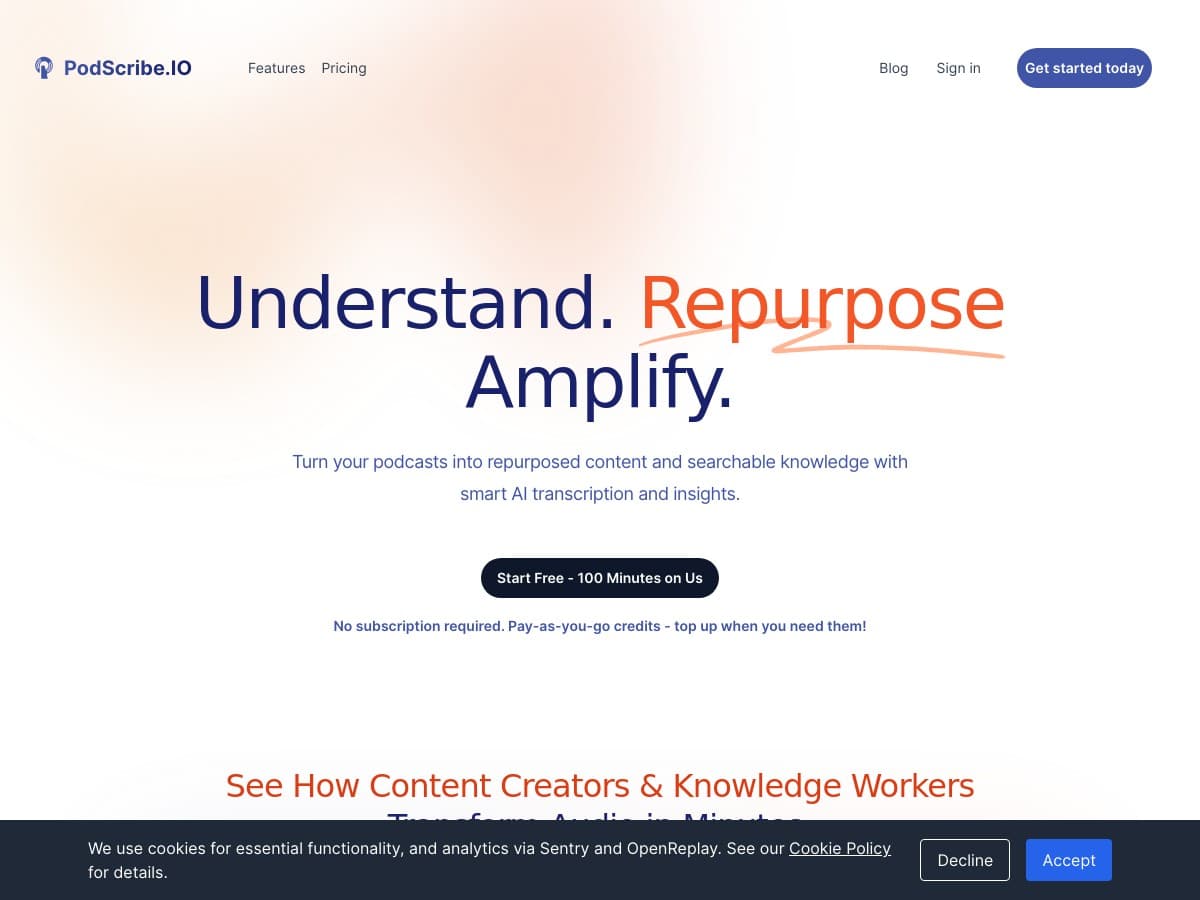 PodScribe.IO Review – Your Ultimate Podcast Transcription Tool