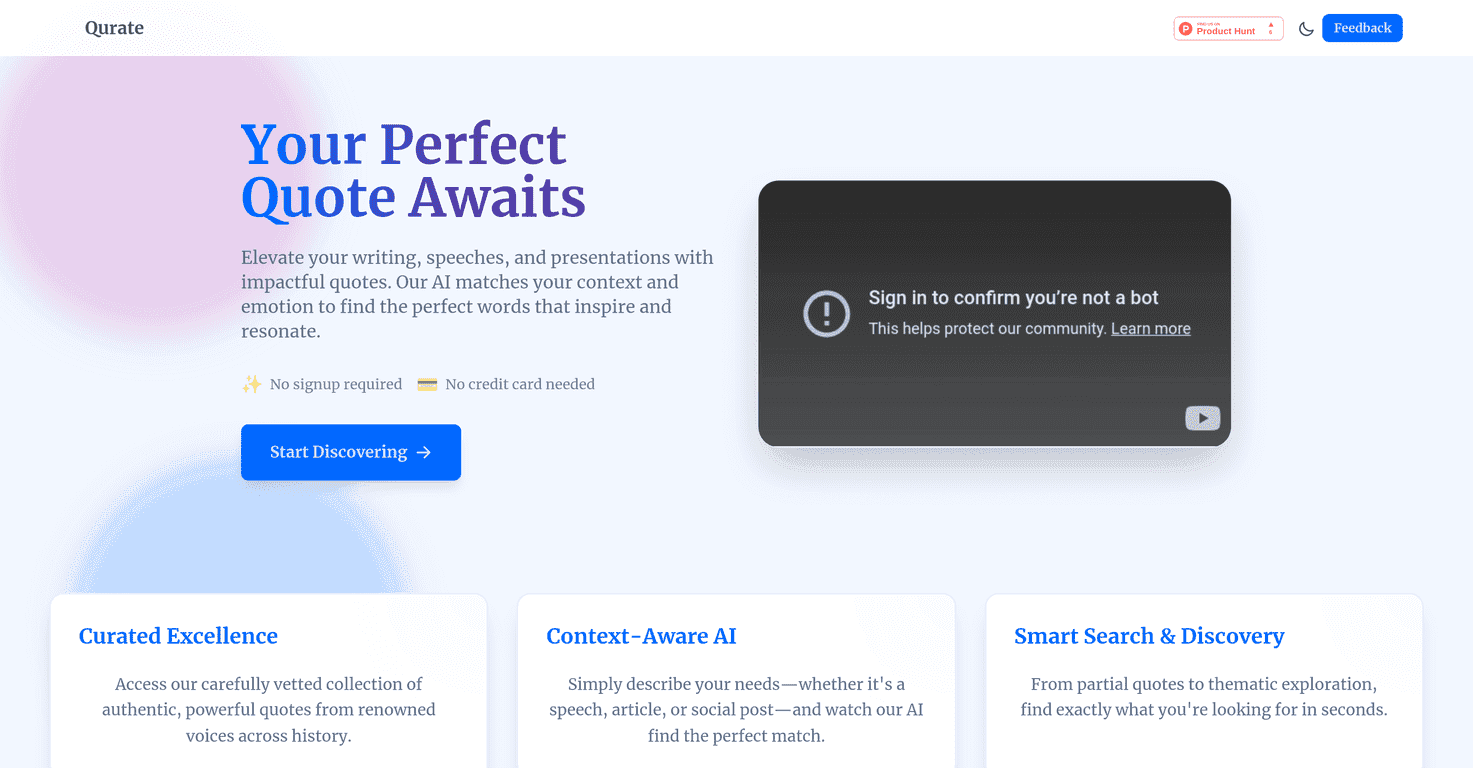 Qurate Review – Discover Powerful Quotes with Ease