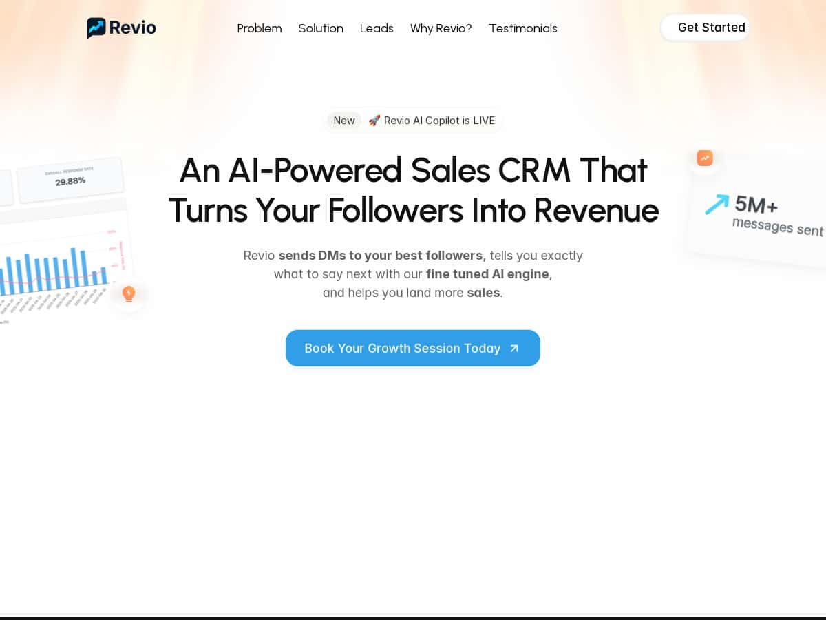 Revio Review – Game-Changer for Social Media Sales