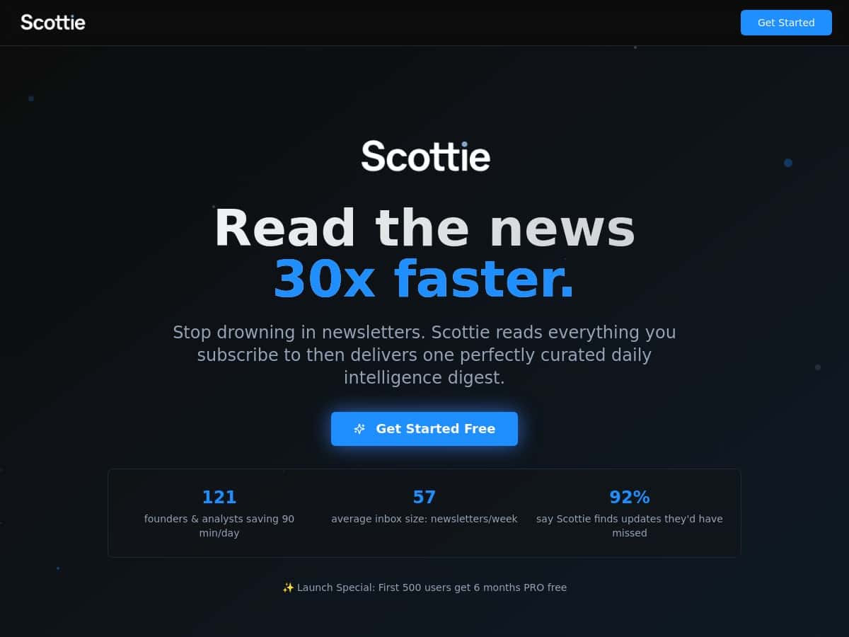 Scottie Review – Simplify Your News with AI
