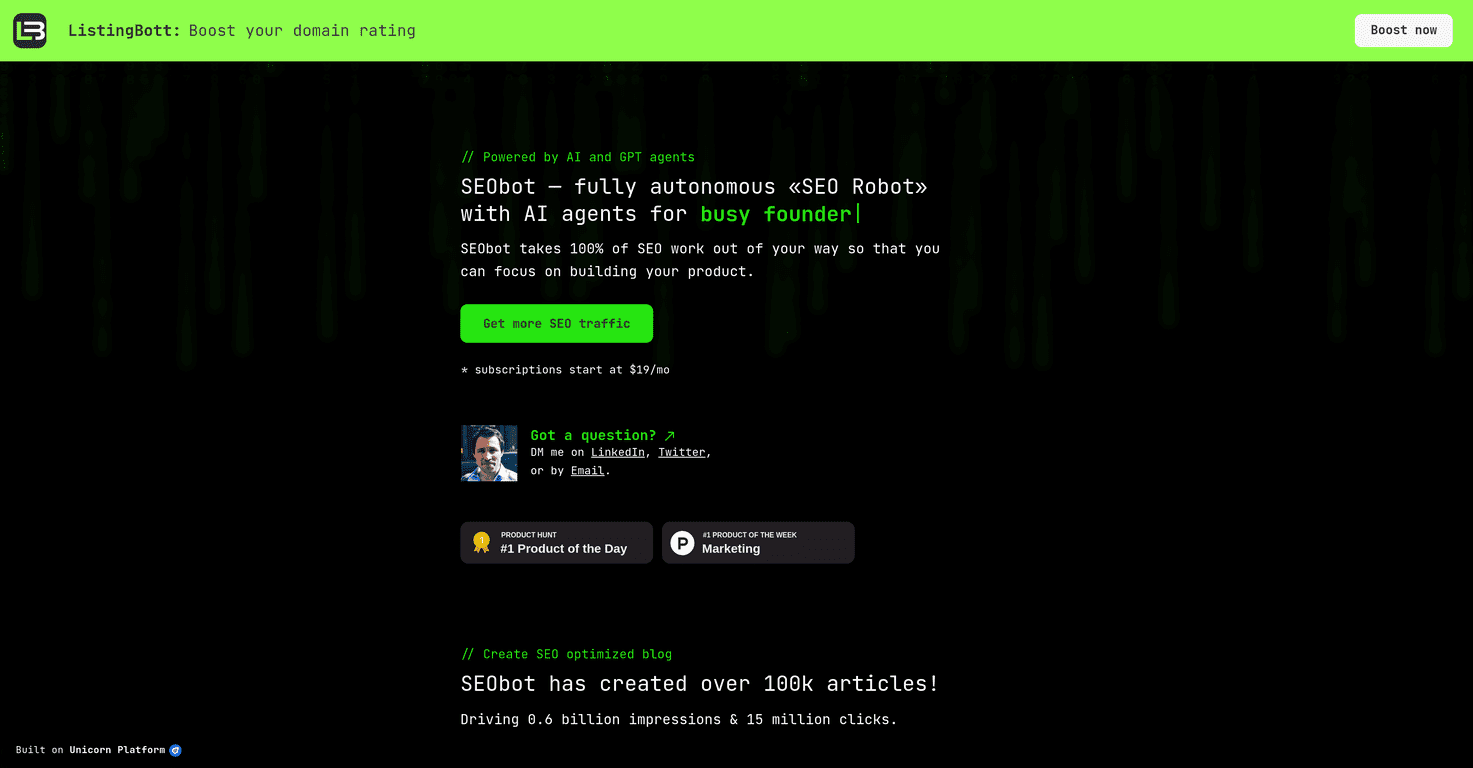 SEObot Review – Your Ultimate SEO Assistant