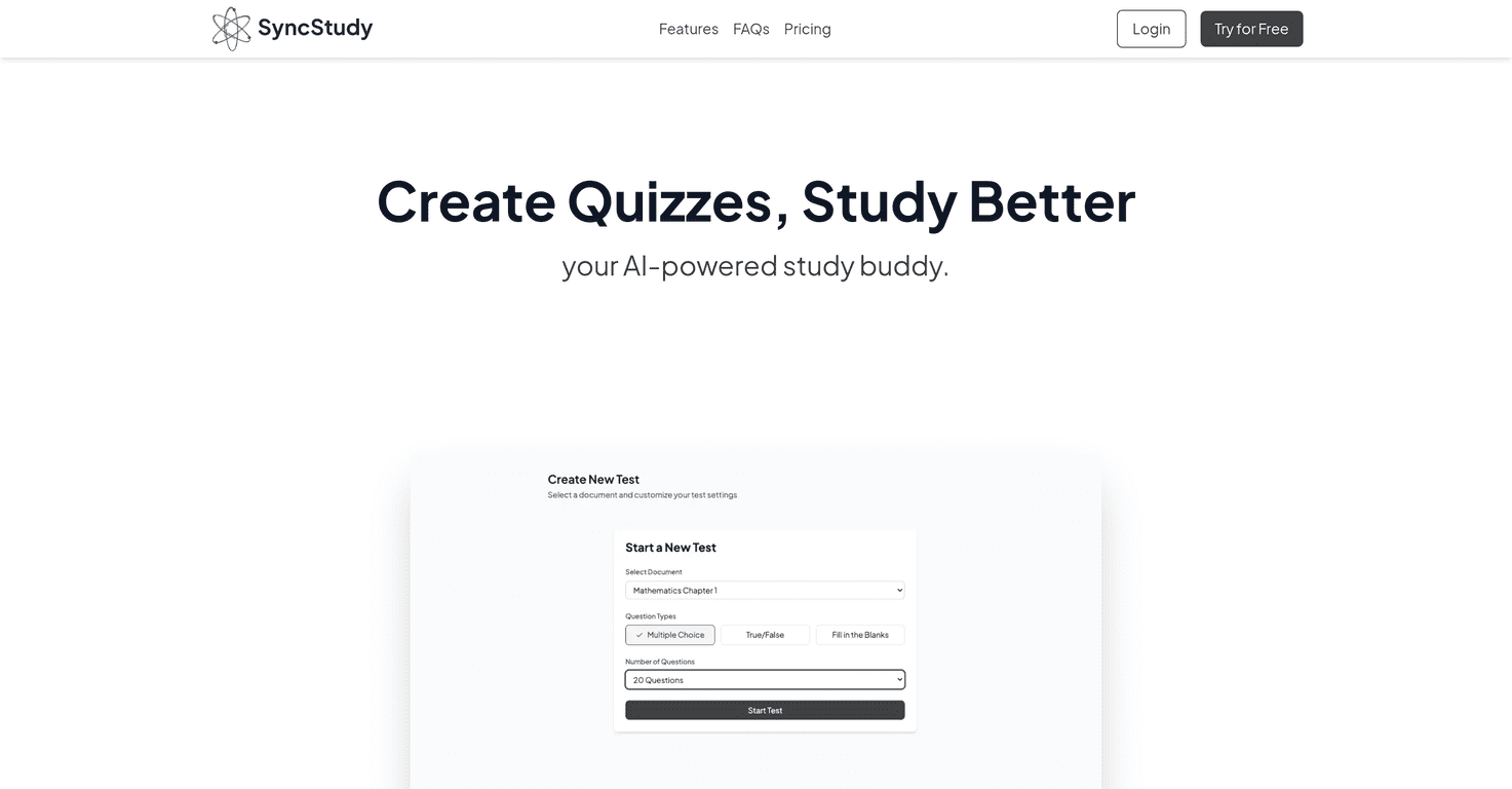 SyncStudy Review – Your AI Study Partner for Success