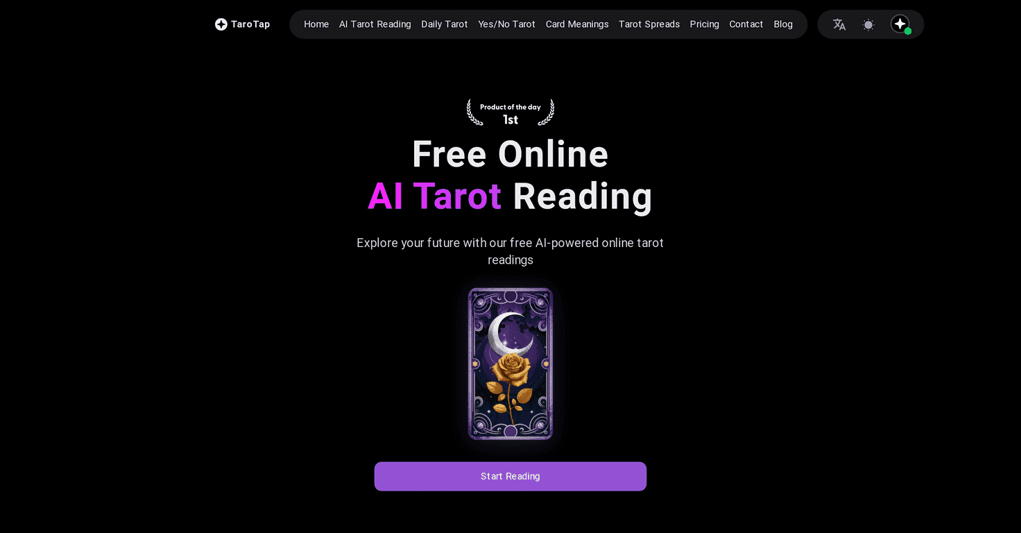 TaroTap Review – Your Free AI Tarot Reading Haven