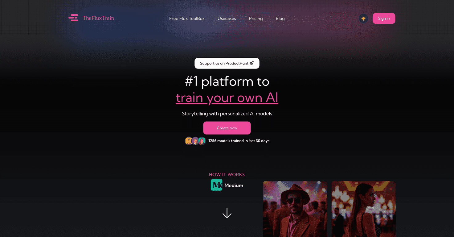 TheFluxTrain Review – Create Your Own AI Influencers