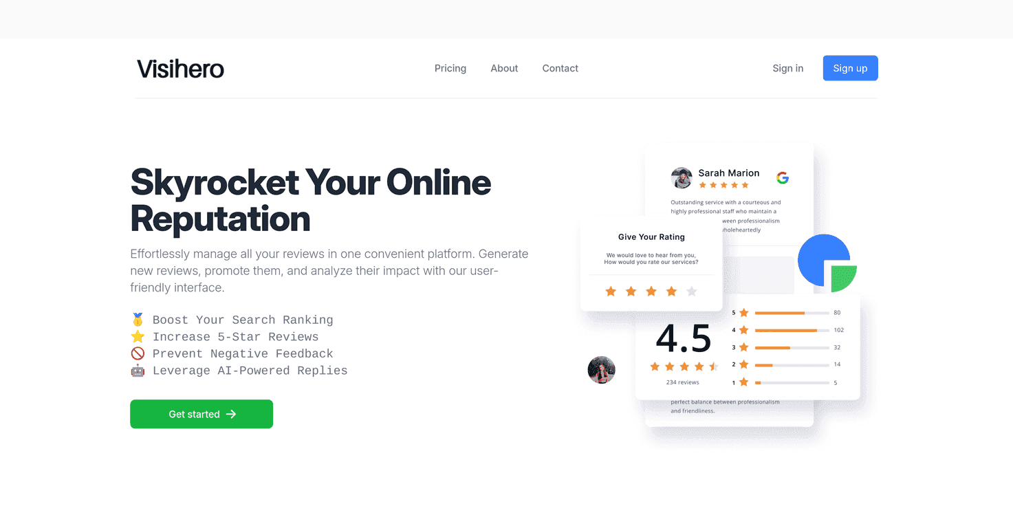 Visihero Review – Boost Your Online Reputation Effortlessly