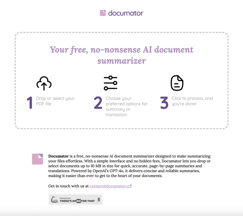 Documator