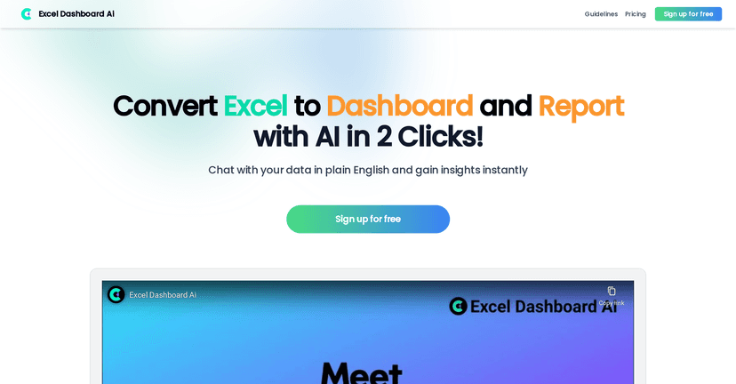Exceldashboard Ai