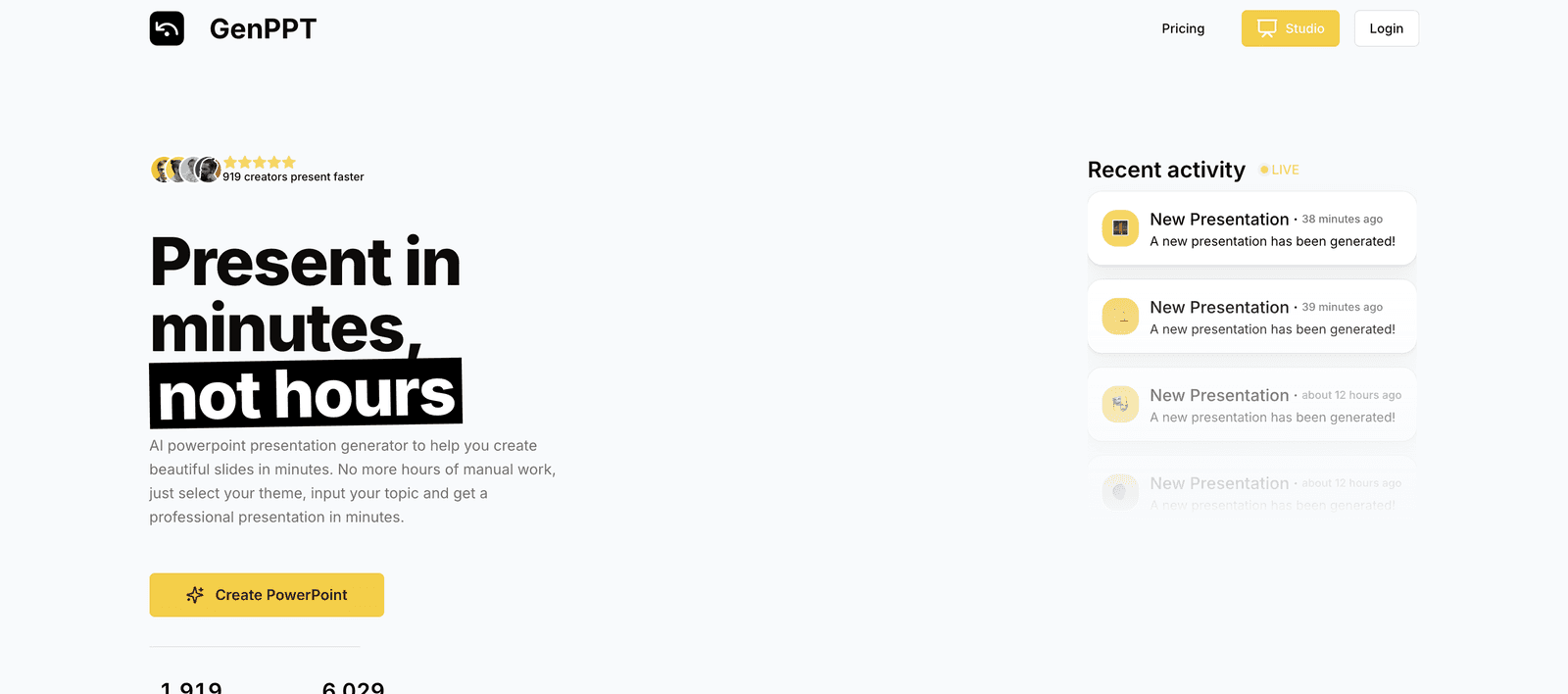 GenPPT Review – Effortless Presentation Creation
