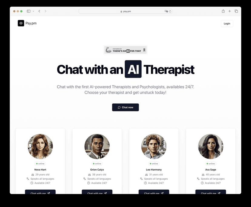 Psy Ai Therapists