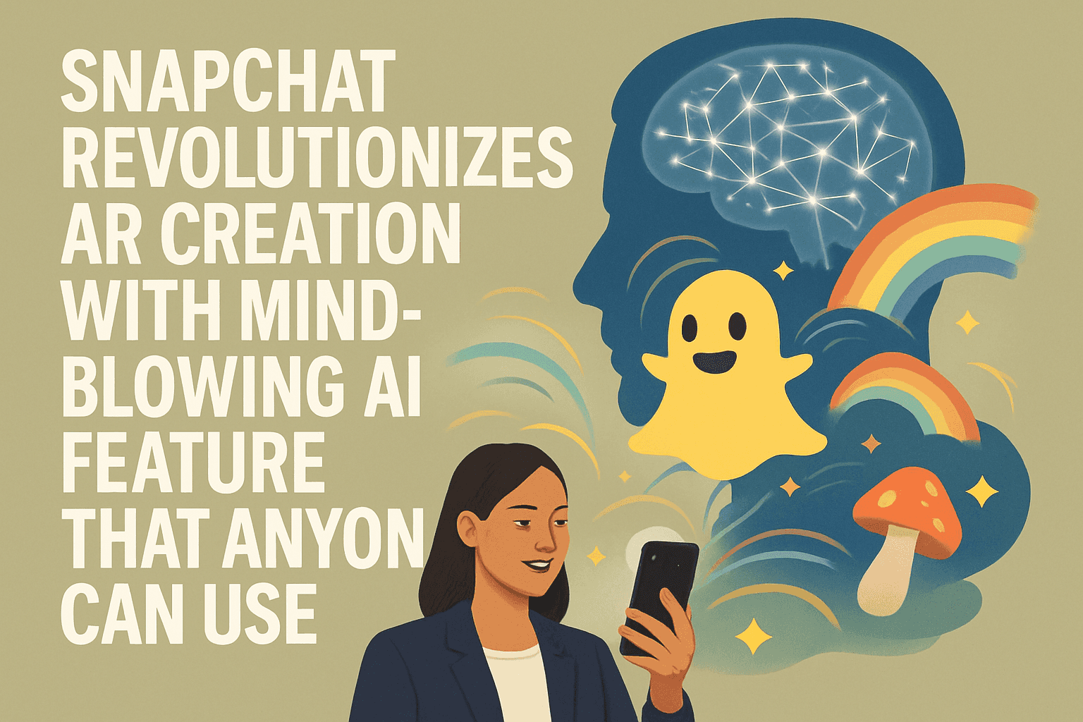 Snapchat Revolutionizes AR Creation With Mind-Blowing AI Feature That Anyone Can Use