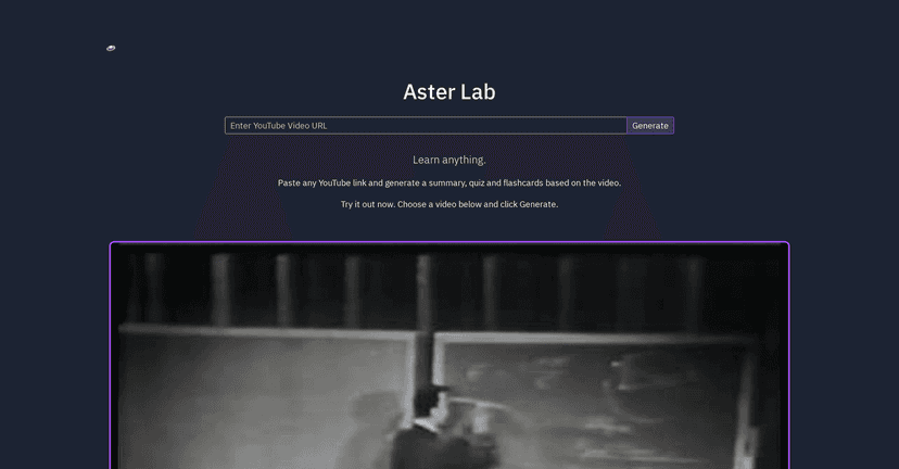 Aster Lab
