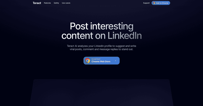 Teract Linkedin Ai Extension