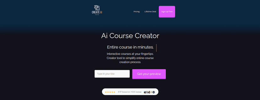 Createaicourse