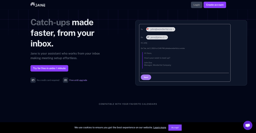 Jane Cal Calendar Assistant