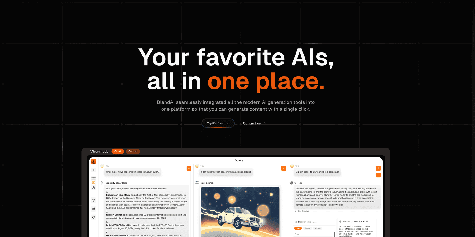 Blend AI v0.9 Review – Your All-in-One AI Content Solution