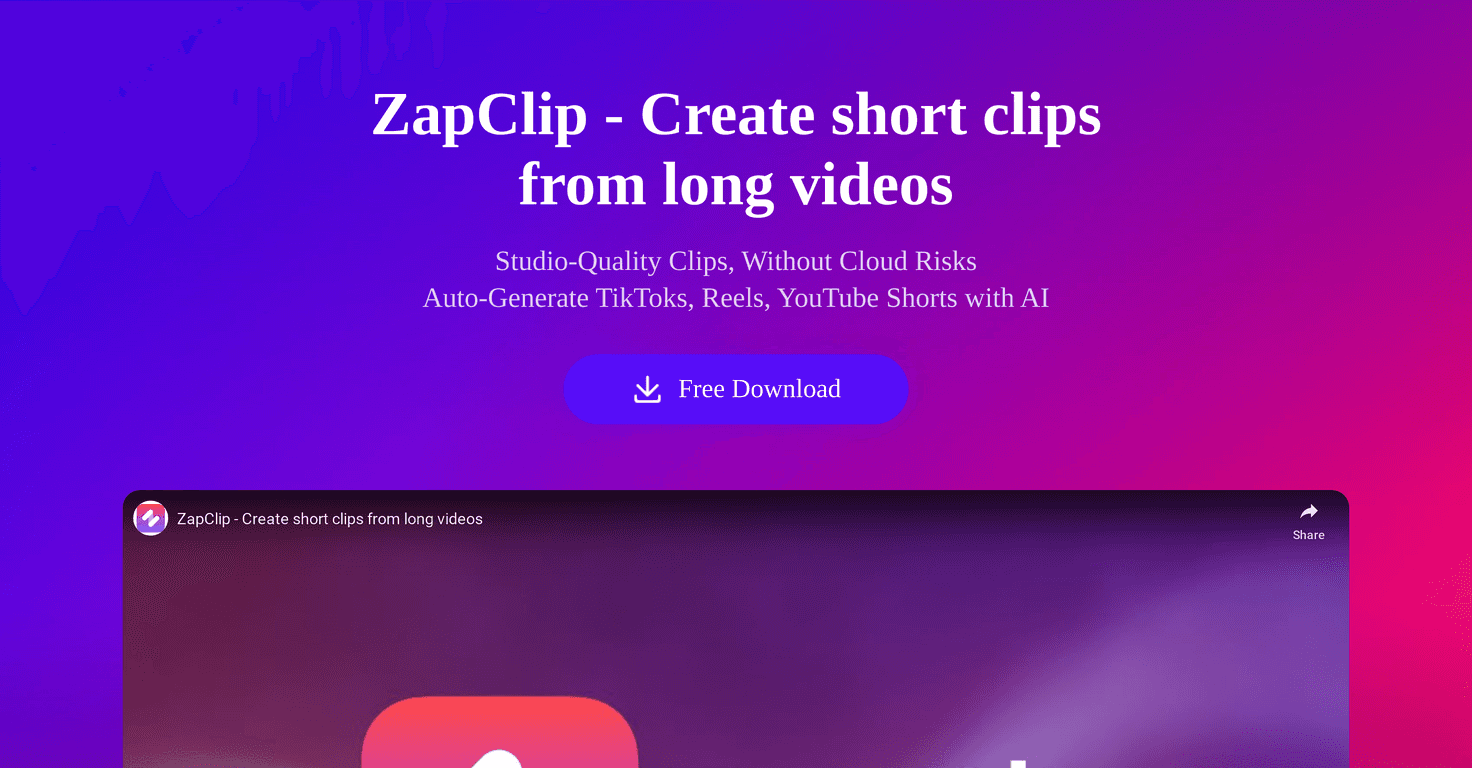 Zapclip Review – Effortless Video Editing Made Easy