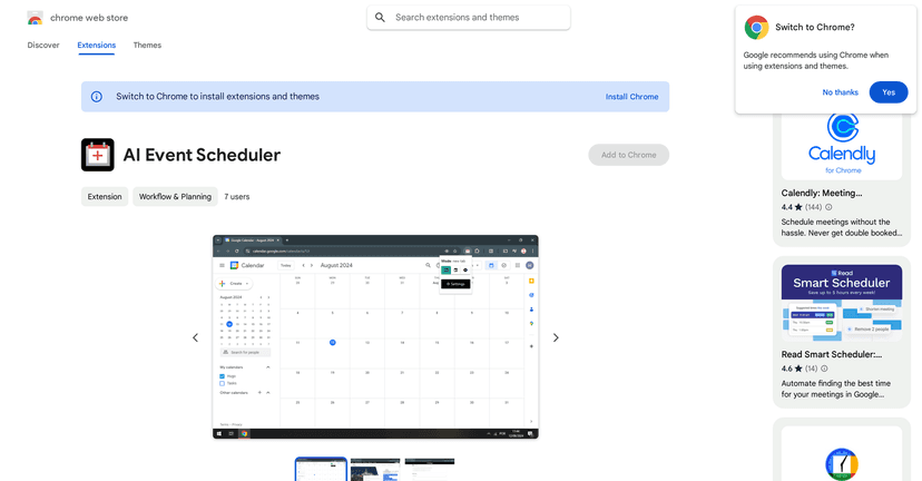 Ai Event Scheduler