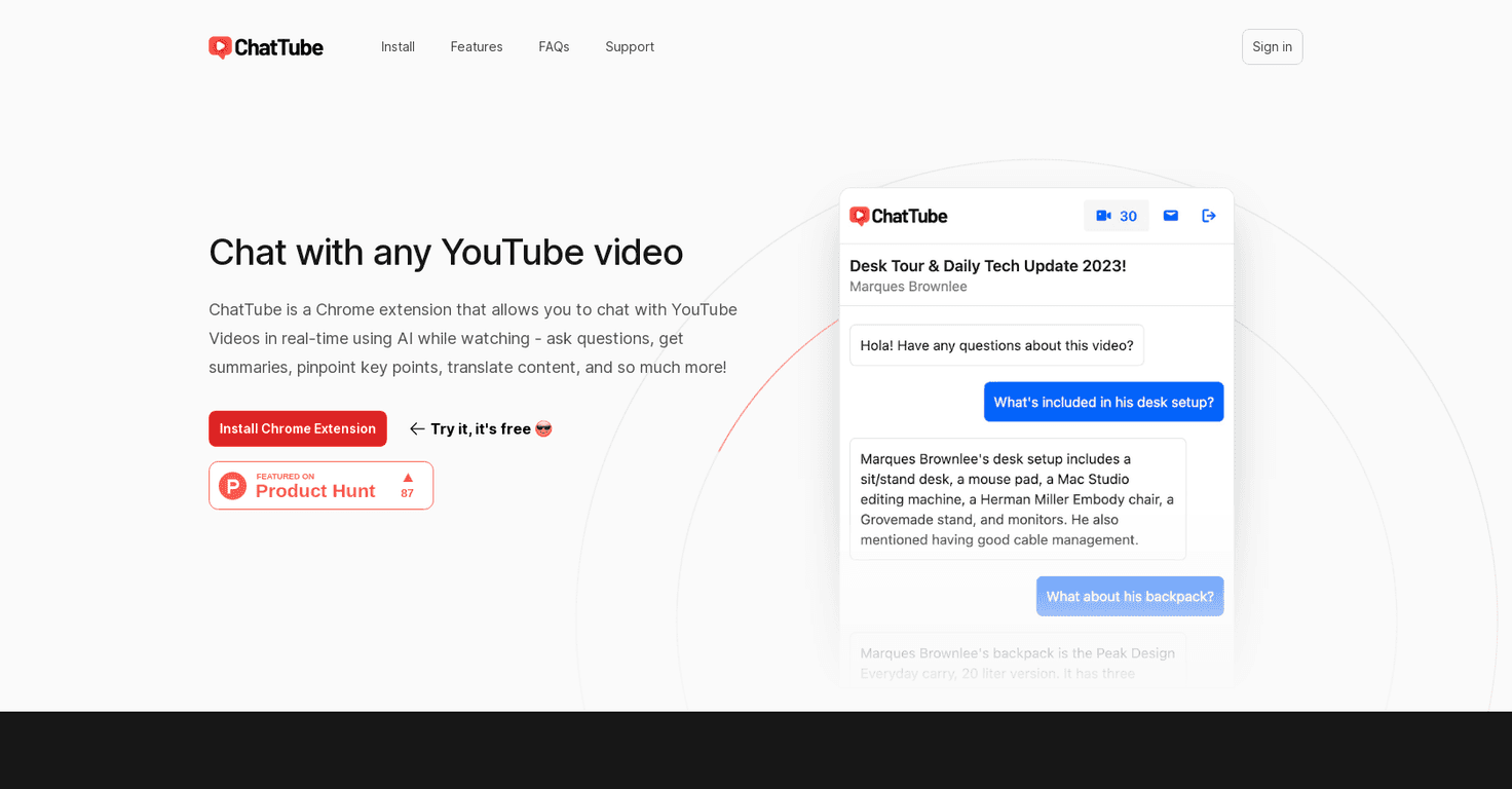 ChatTube Review – Transform Your YouTube Experience