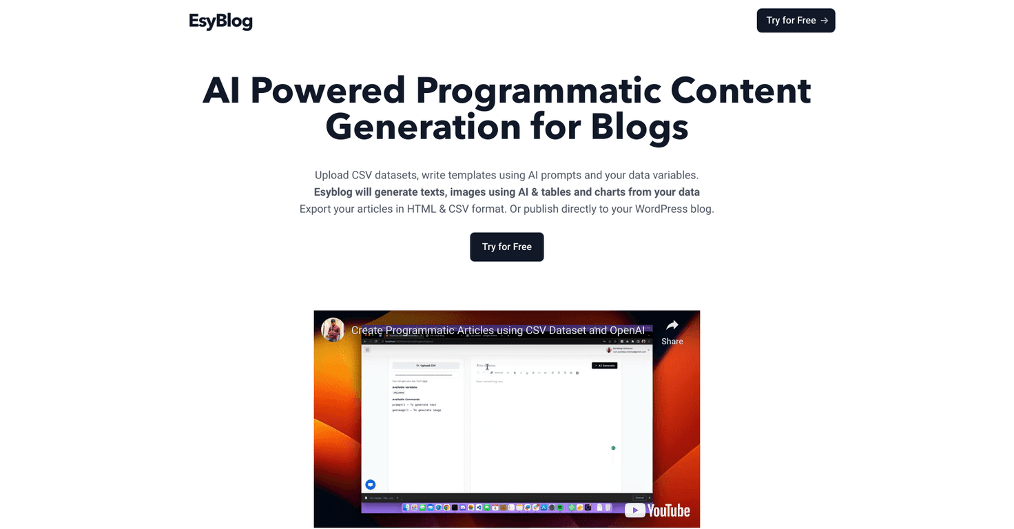 Esyblog Review – A Simple, Affordable Blogging Solution