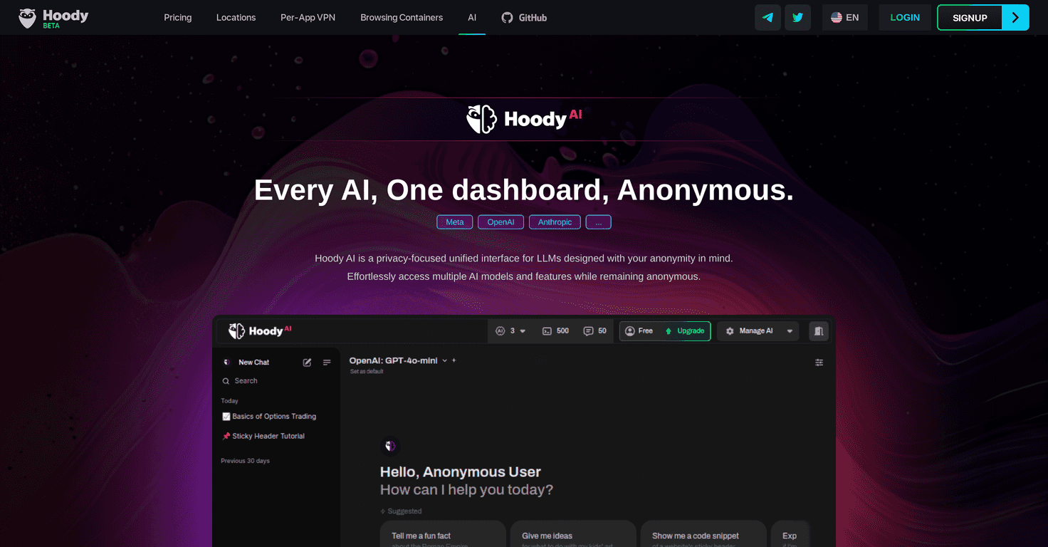 Hoody AI Review – Your Privacy-Focused AI Companion