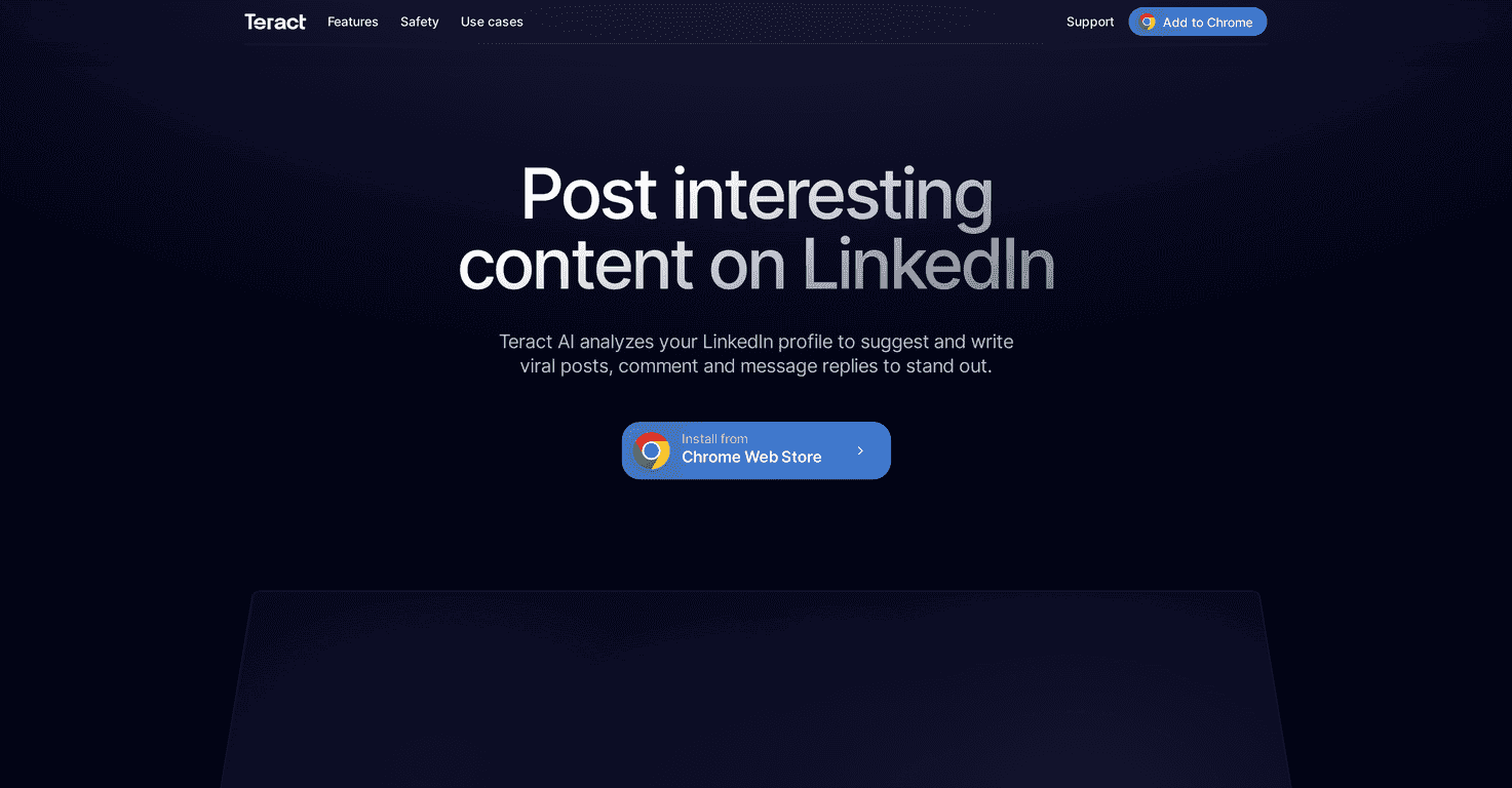 Teract Linkedin Ai Extension