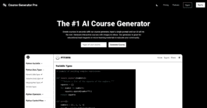 Course Generator Pro