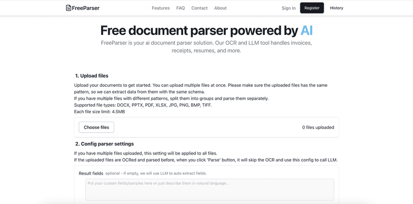 Freeparser