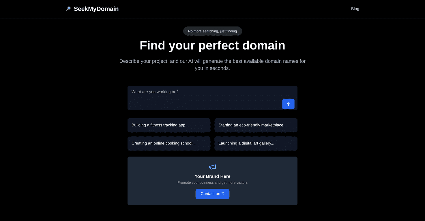 Seekmydomain