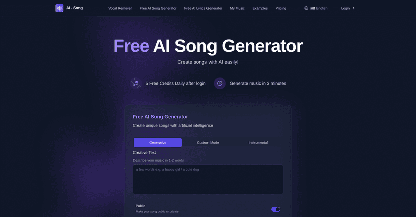 Ai Song Generator