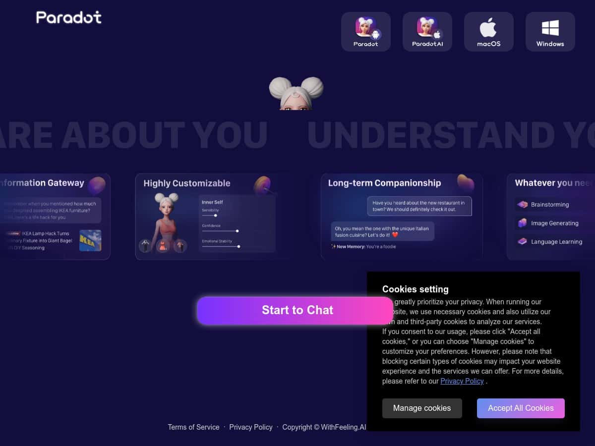 Paradot.ai Review – An Insight into a Unique AI Companion