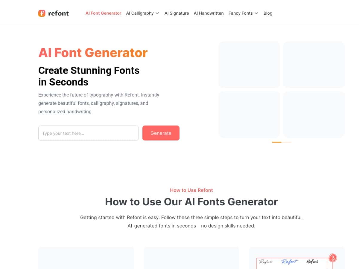 Refont.ai Review – The Simple Way to Create Stylish Fonts