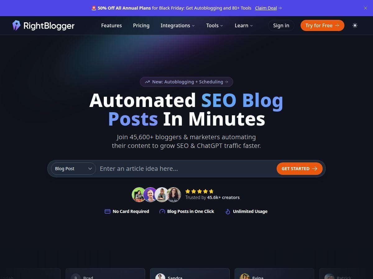 RightBlogger Review – The All-in-One Blogging AI Tool