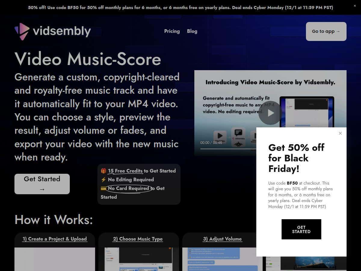 Vidsembly Review – Easy AI-Powered Music for Your Videos