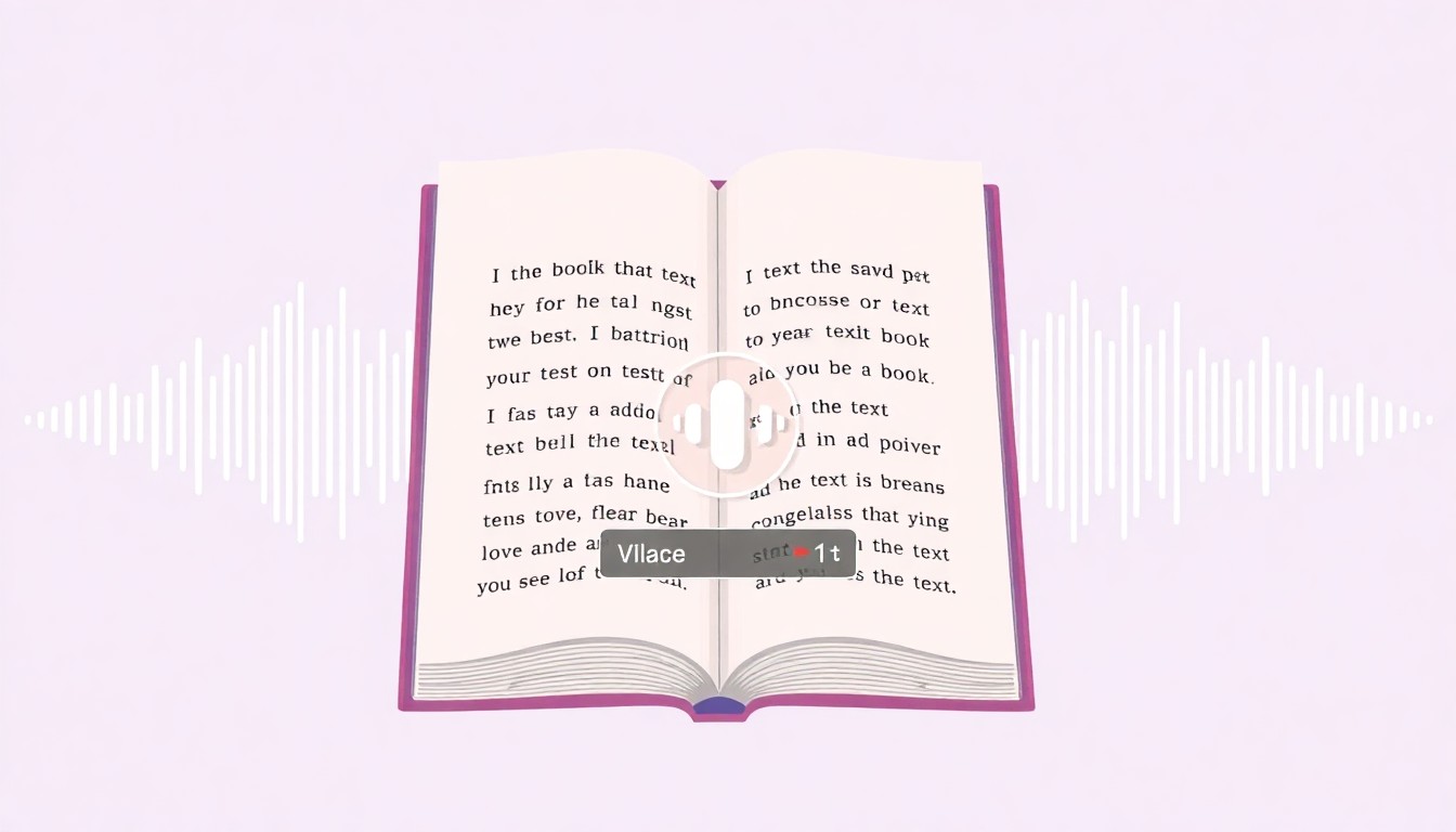 AI Audiobook Generator converting text to audio