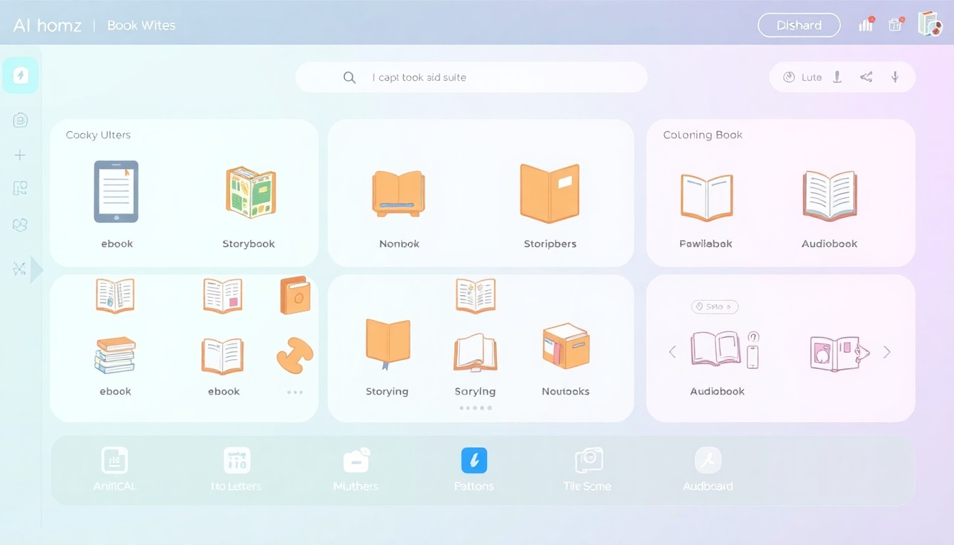 All Automateed AI features for book creation