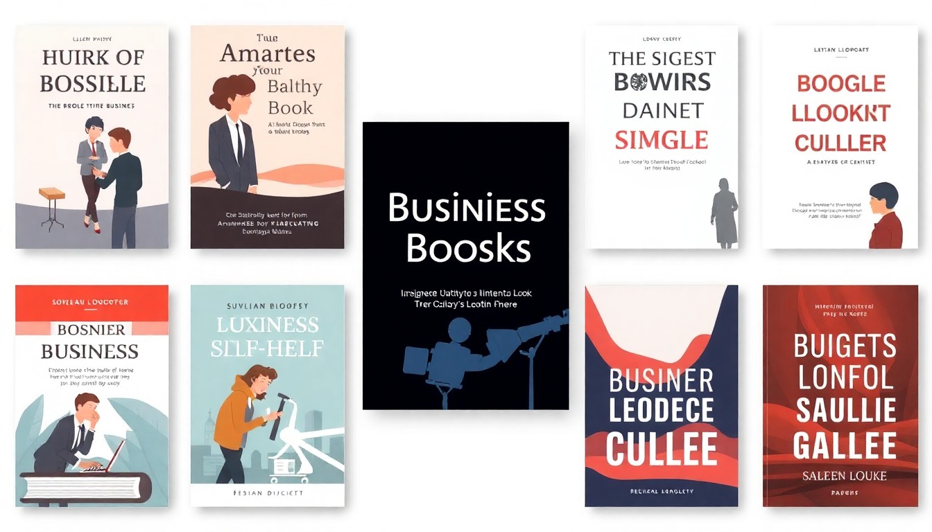 Gallery of professional book cover templates