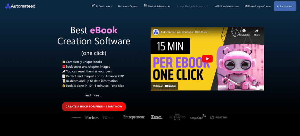 Automated - Best eBook Creator Software