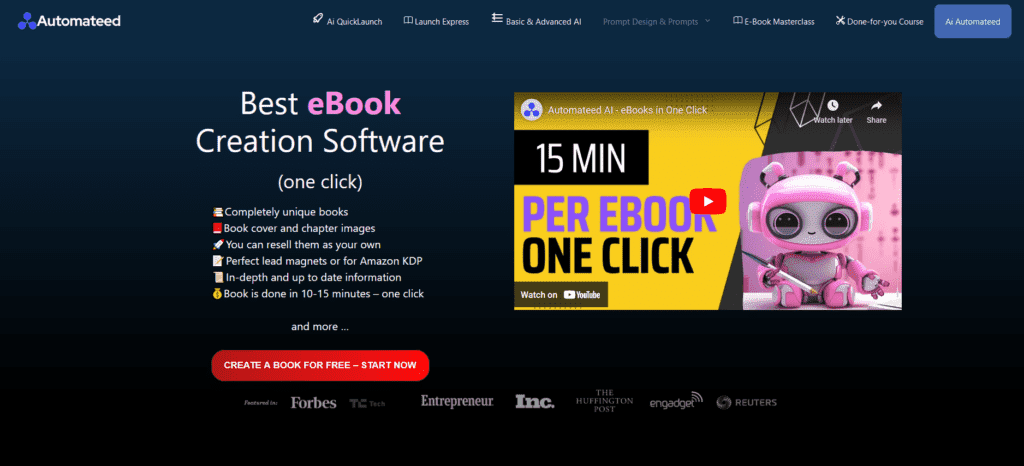 Automated - Best eBook Creator Software