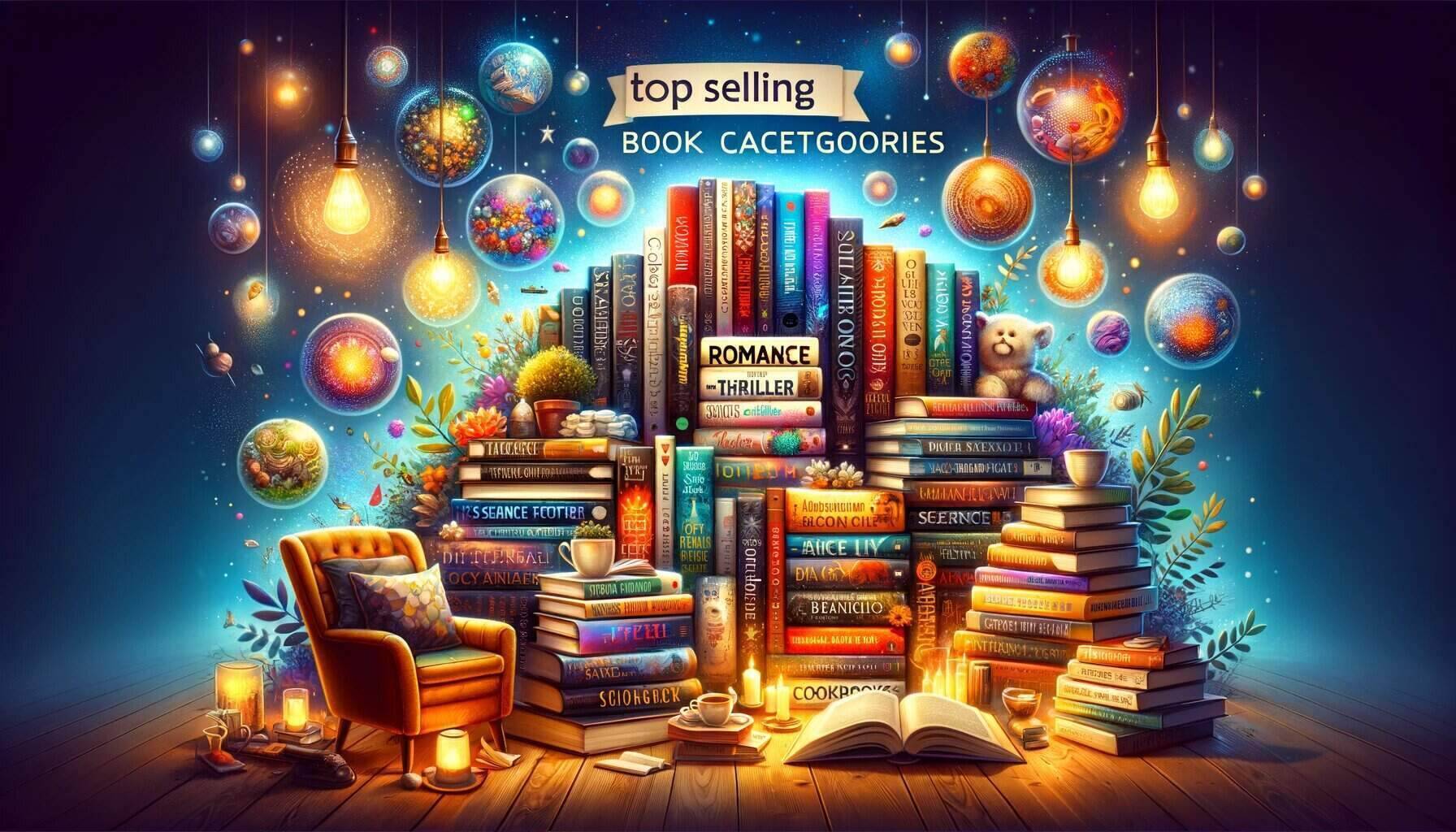 Top Selling Book Categories on Amazon