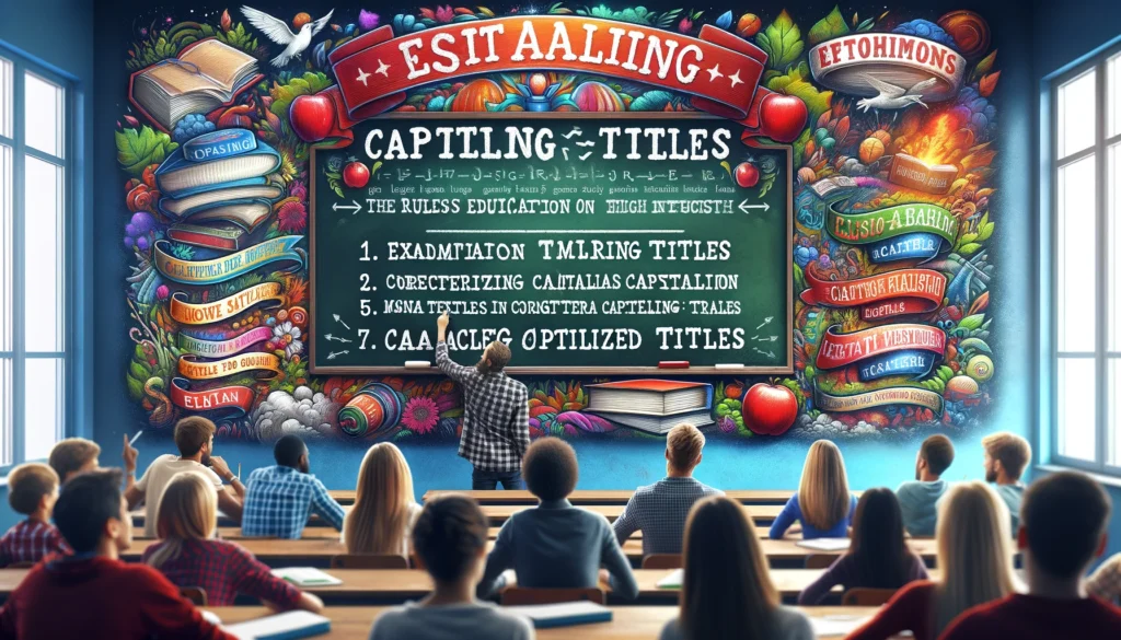 How to Capitalize Titles