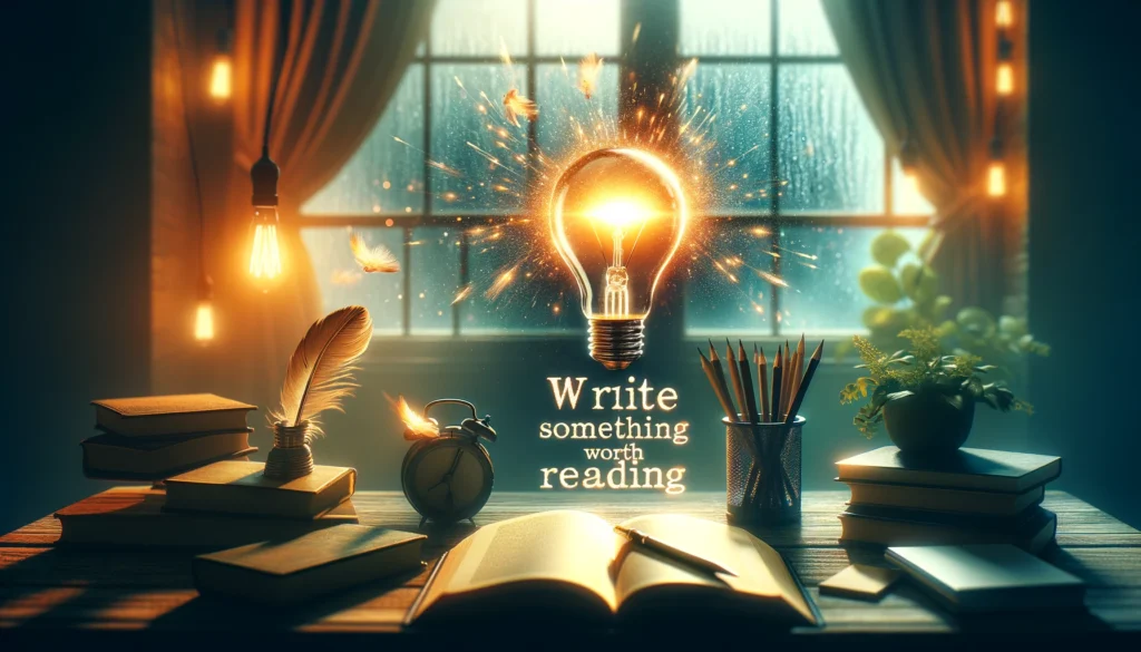1. Write Something Worth Reading