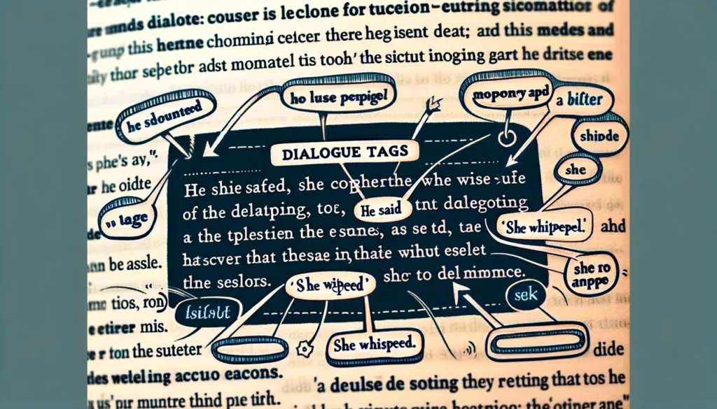 Include Dialogue Tags Wisely