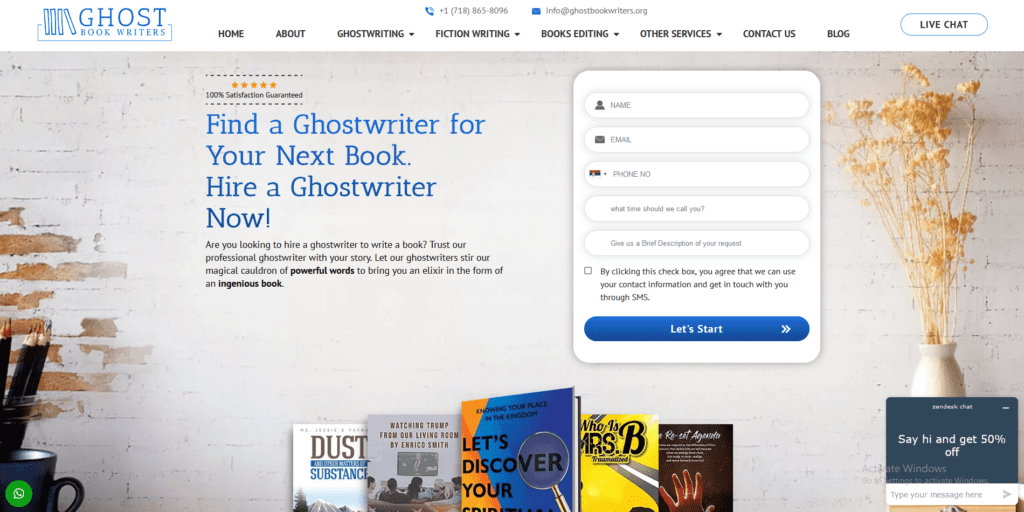 Ghost Book Writers