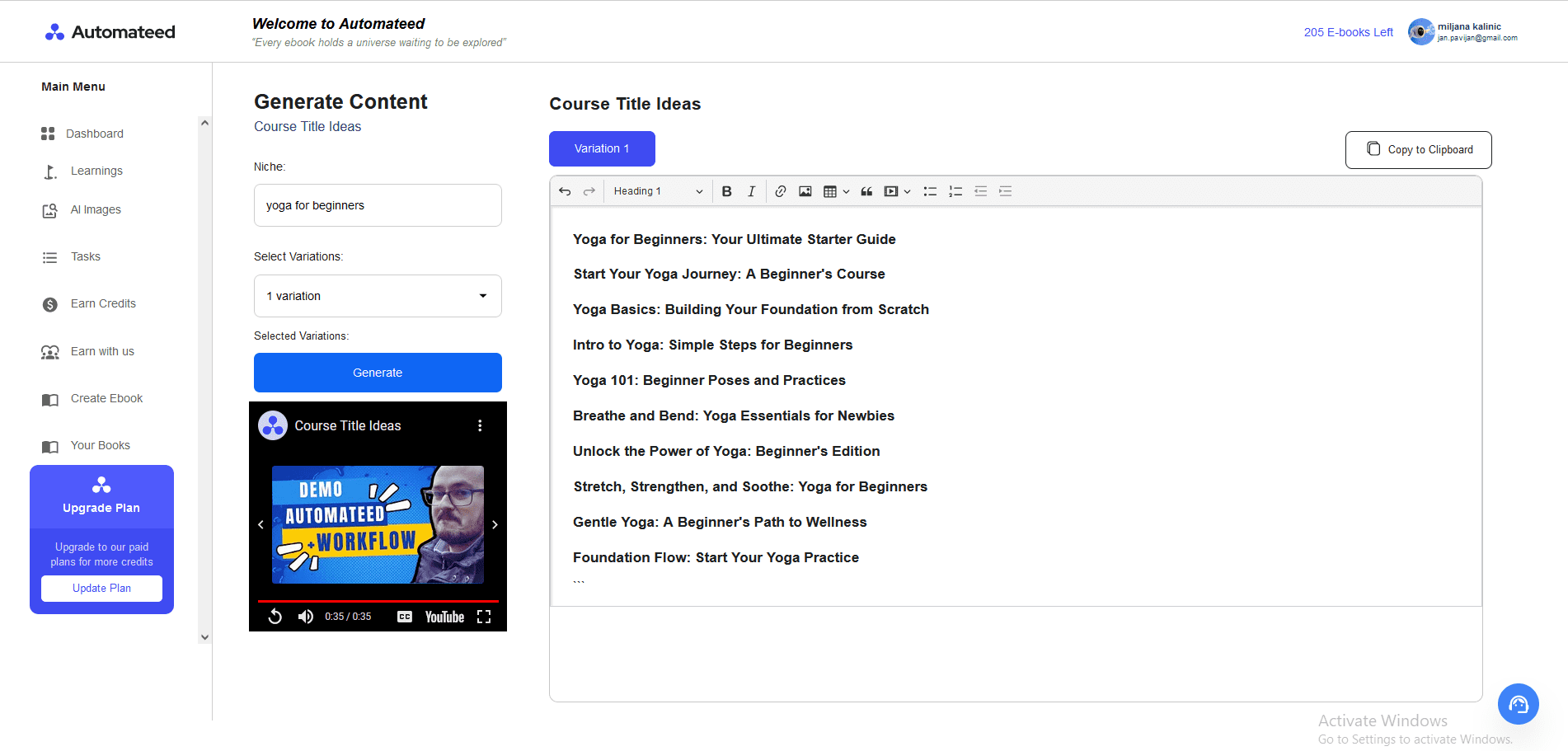AI Course Name Generator Tool Generate Course Name Ideas
