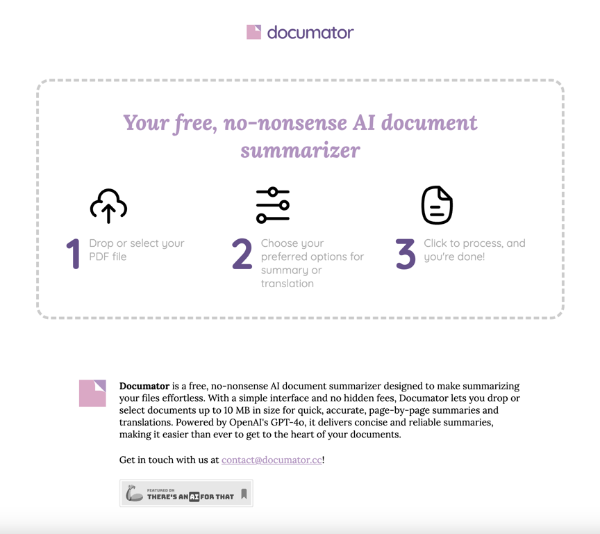 documator