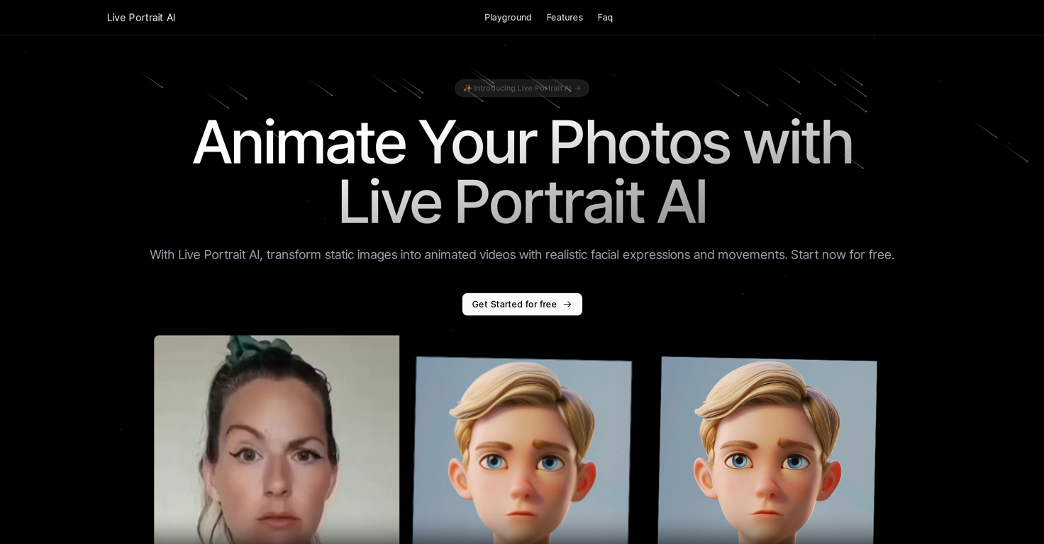 live portrait ai