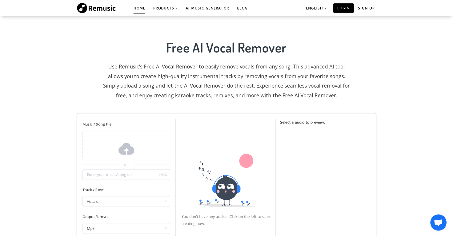 vocal remover by remusic