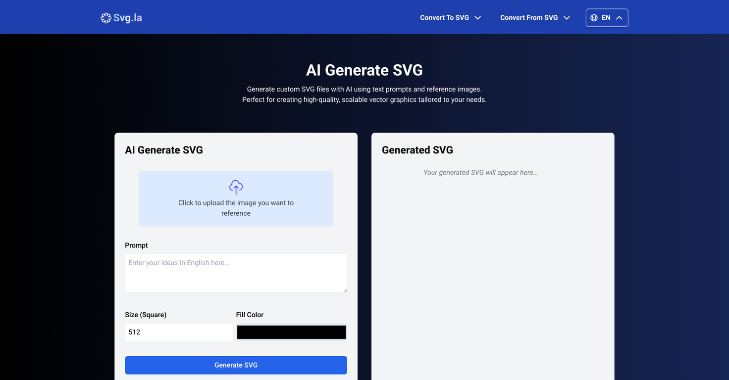 ai generate svg