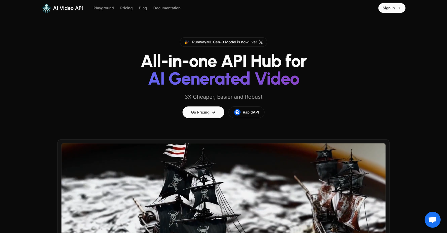 ai video api